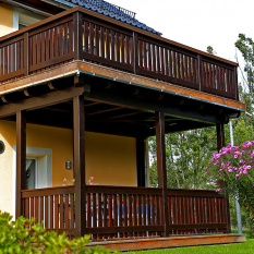 Balkonanlage in Ehrenberg/Sachsen